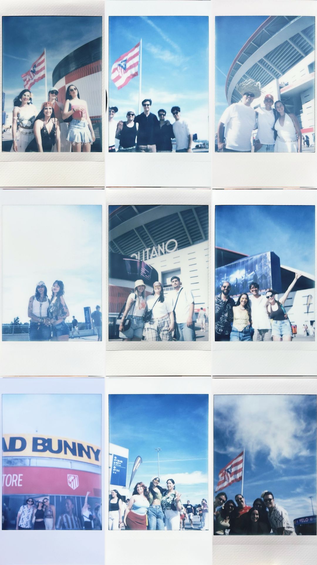 Polaroid photo of concert fans captured during the DTMW field activation 1